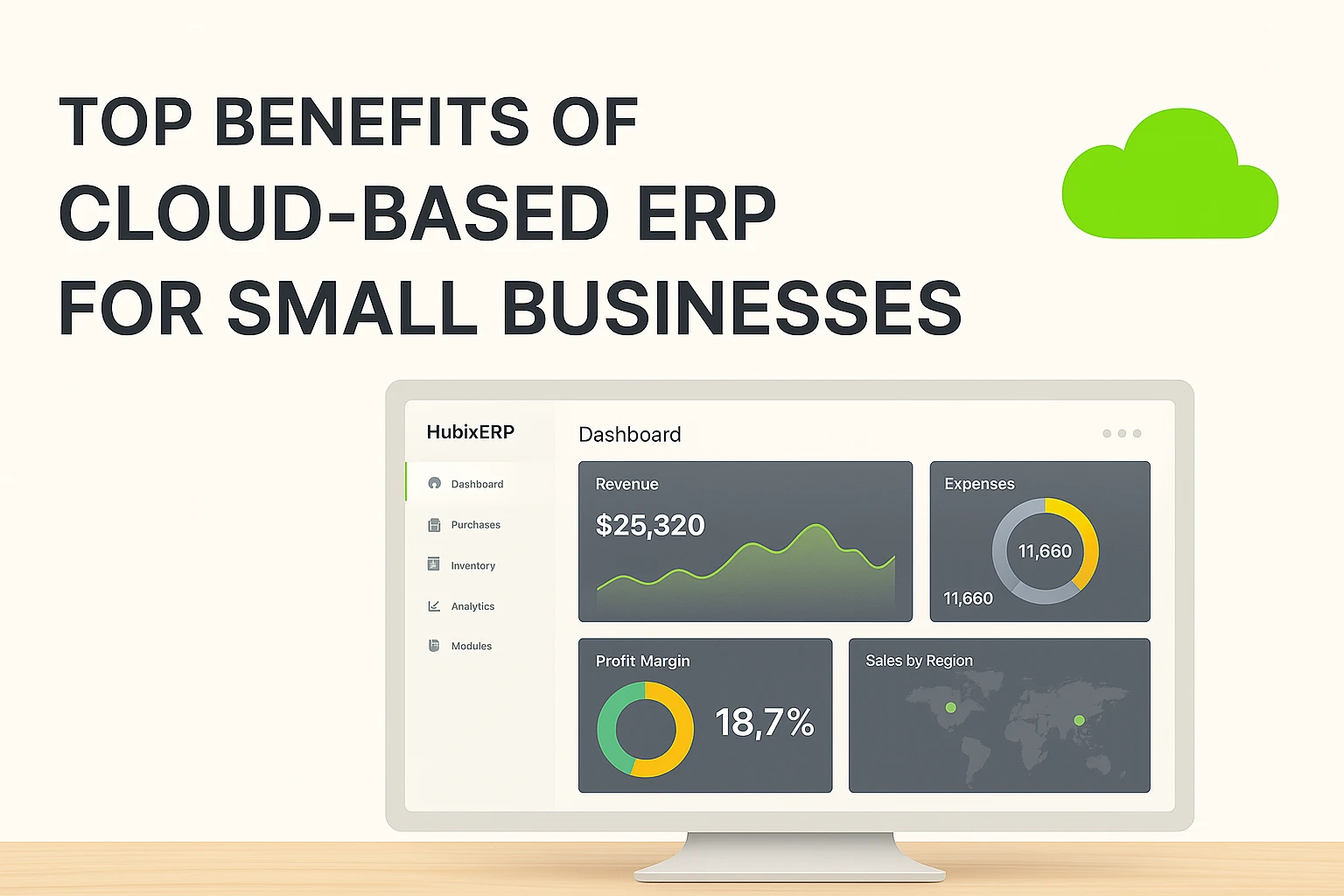Top Benefits of Cloud-Based ERP for Small Businesses